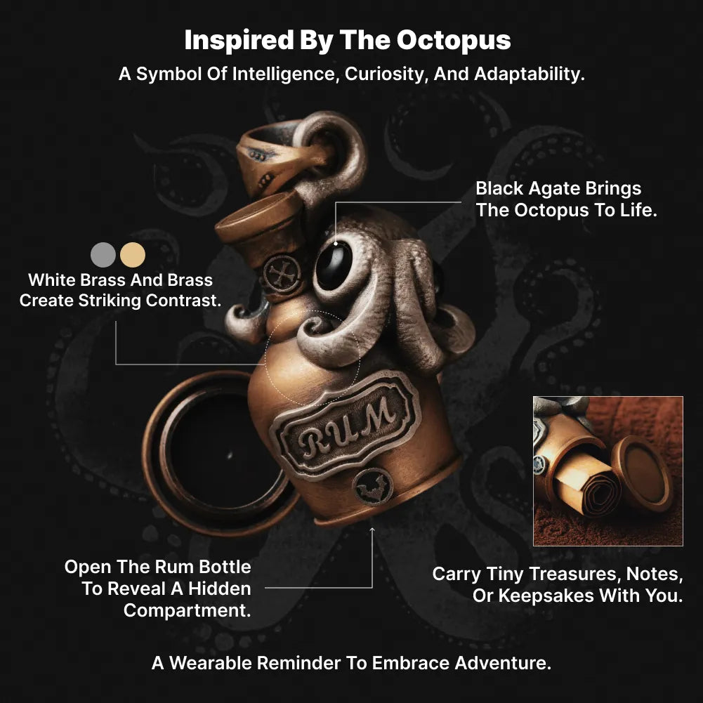 Octopus Capsule Pendant image 3