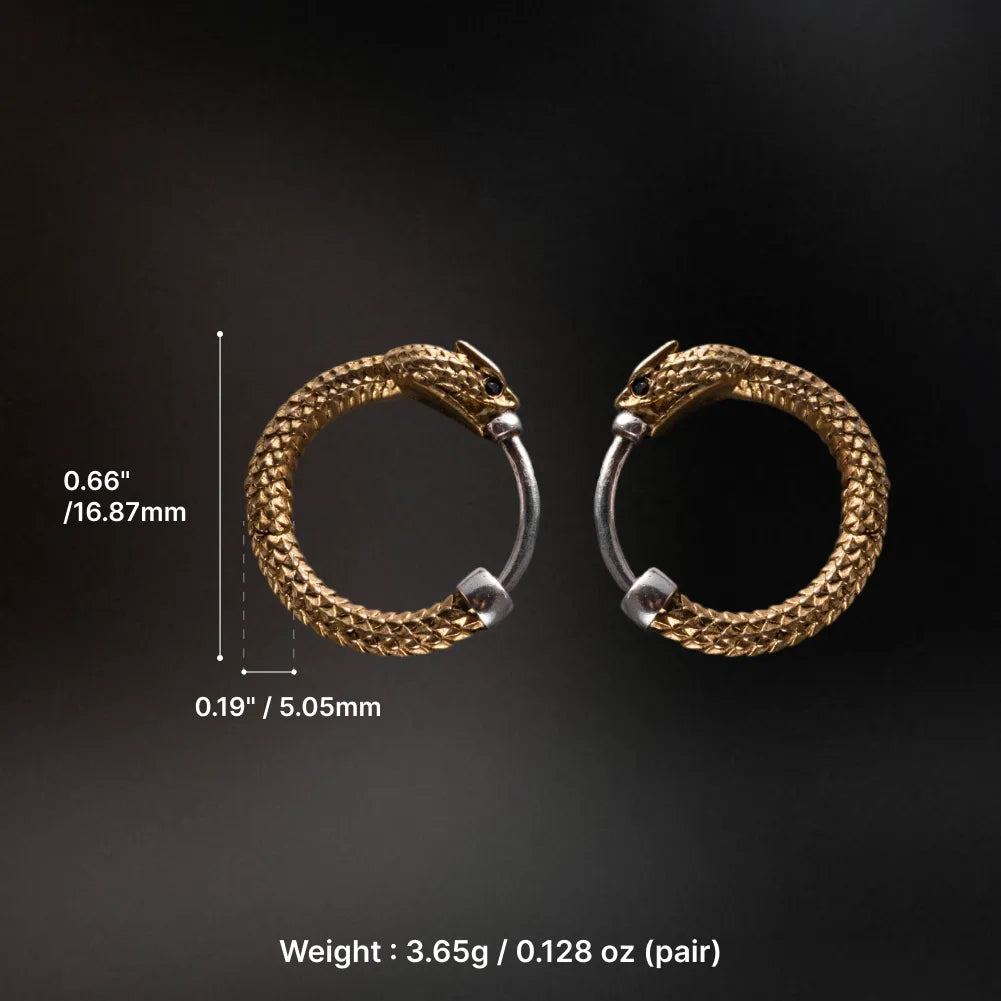 Ouroboros Earrings image 9