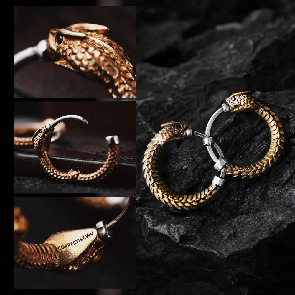 Ouroboros Earrings image 7