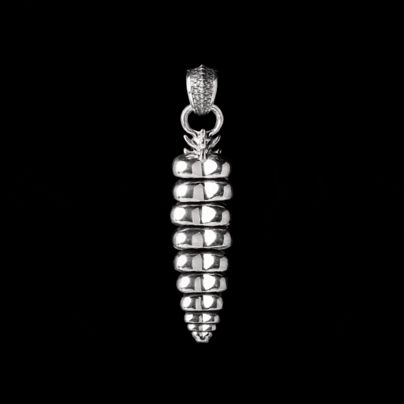 Rattlesnake Tail Pendant image 1