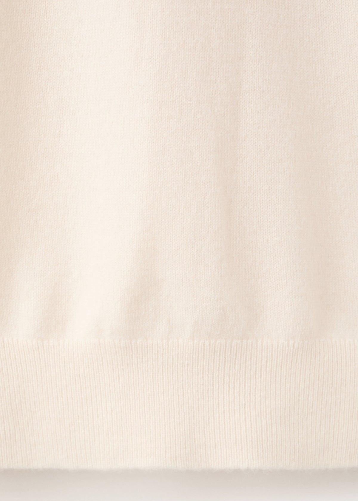 Pure Cashmere Crew Neck Jumper in Ivory White - view 09