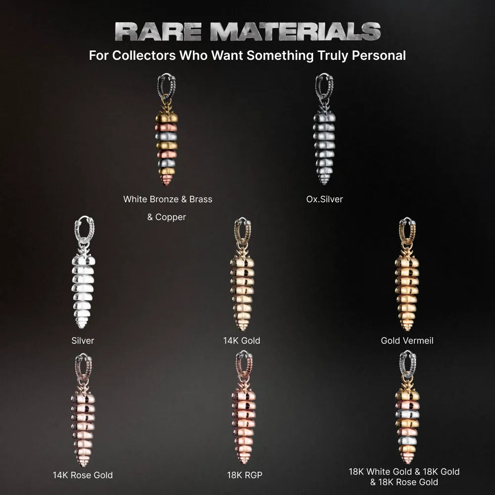 Rattlesnake Tail Earrings image 13