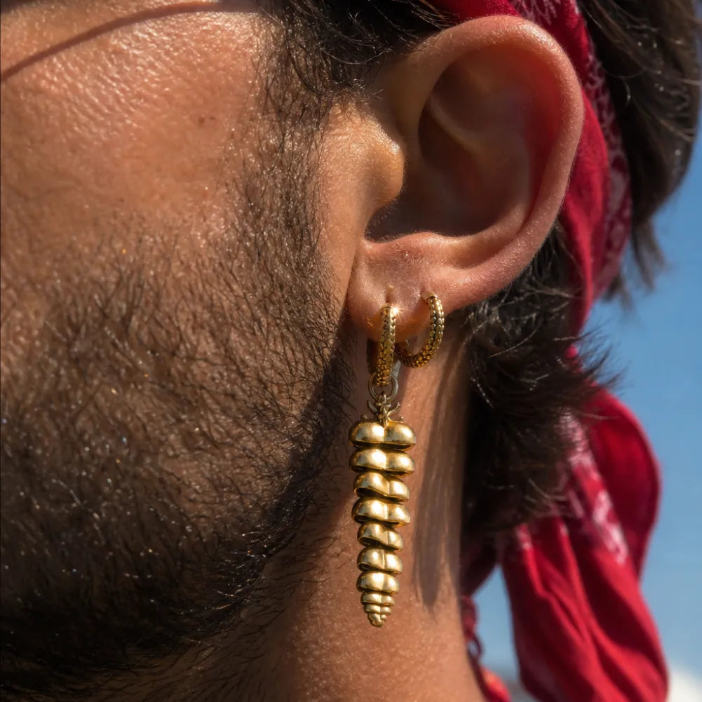 Rattlesnake Tail Earrings image 4