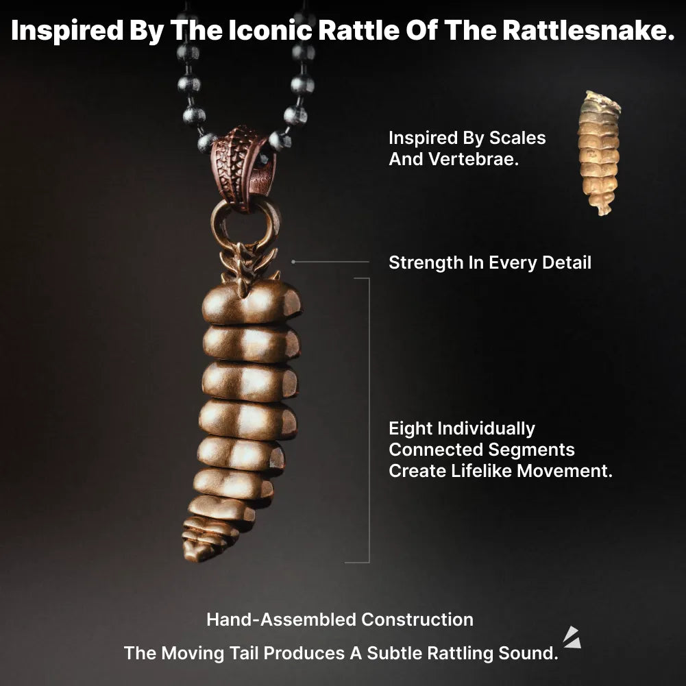 Rattlesnake Tail Pendant image 3