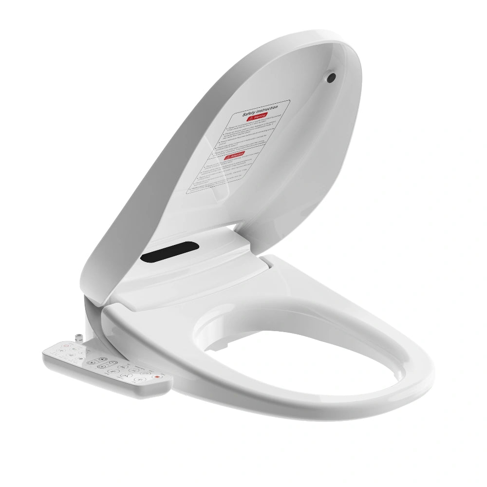 Smart bidet seat with heated seat and warm water wash
