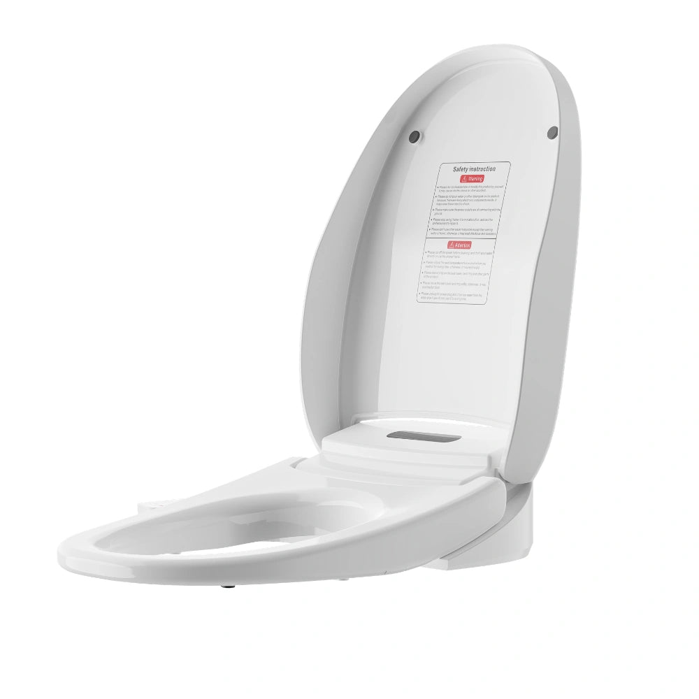 Bidet seat control panel and remote control for personalised settings
