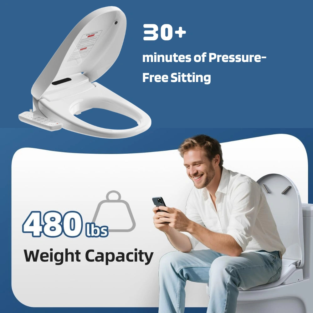 Smart bidet seat installation and bathroom setup overview
