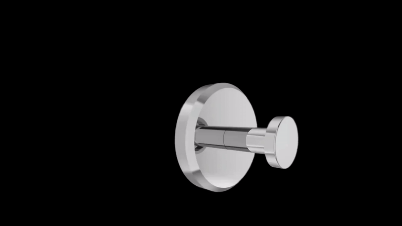 Animated view of the suction hook components and tightening mechanism