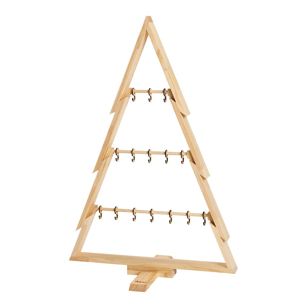 Wooden Christmas Tree Display XL 100 cm image 1