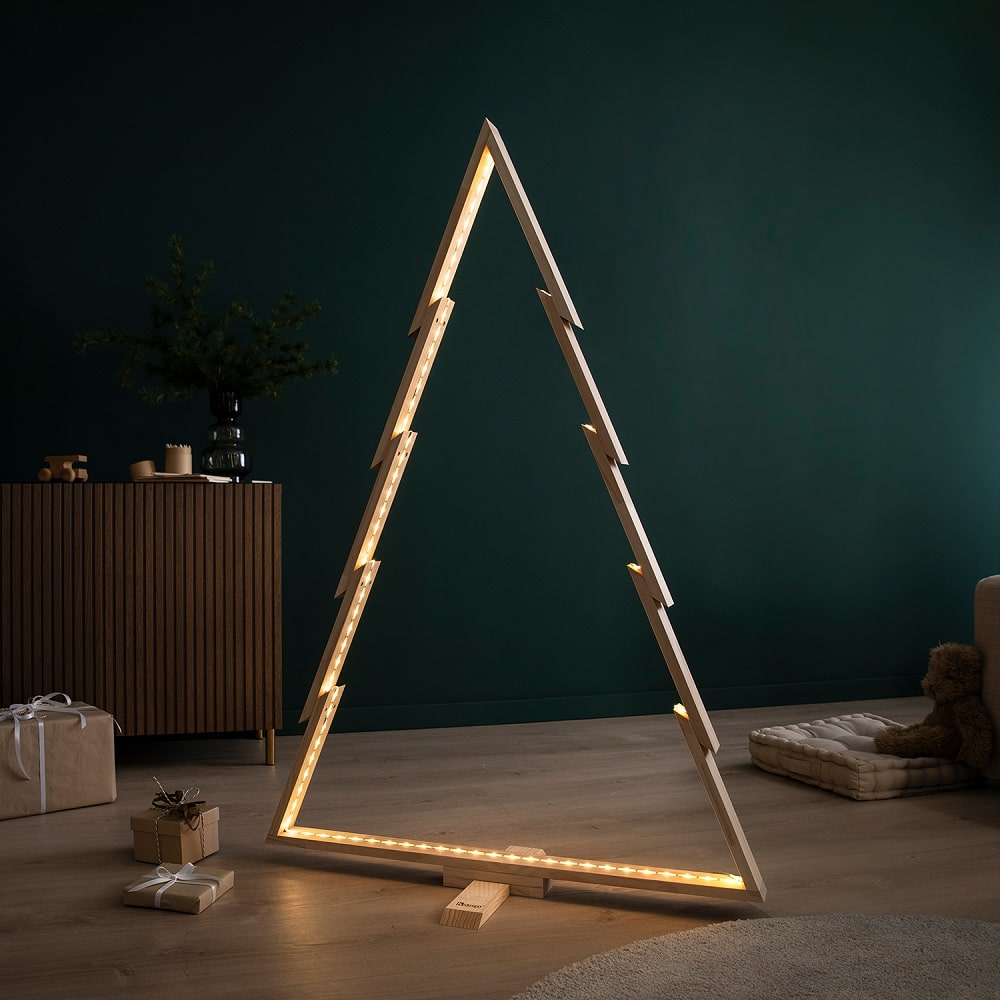 Wooden Christmas Tree Display XXL 134 cm image 6