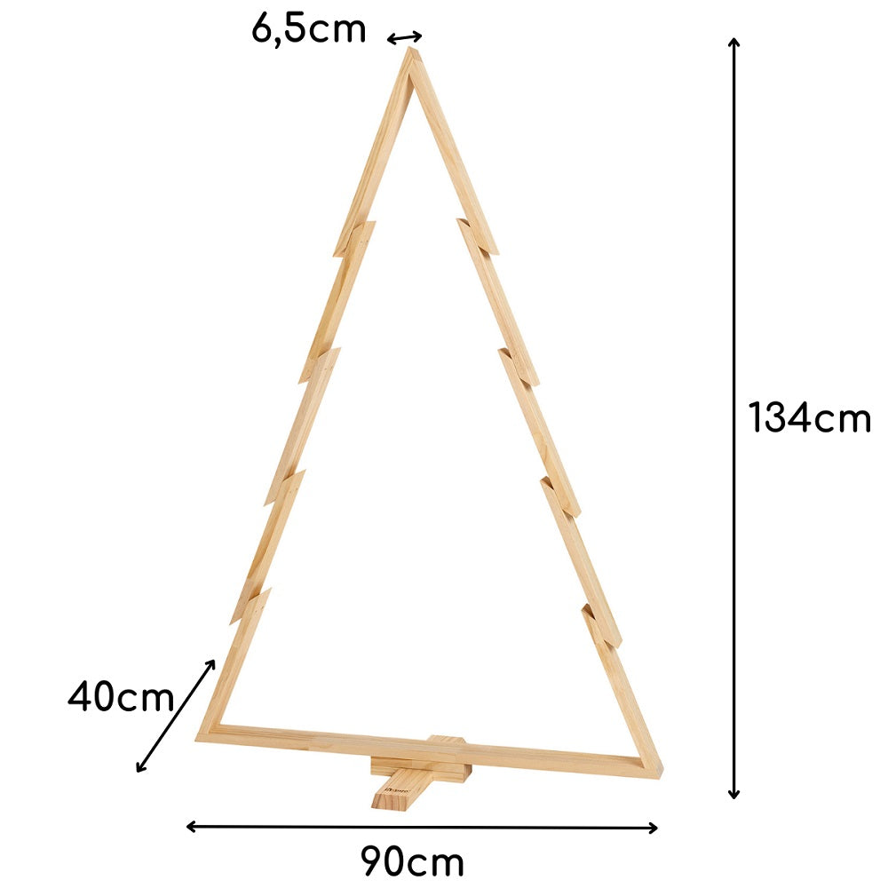 Wooden Christmas Tree Display XXL 134 cm image 7