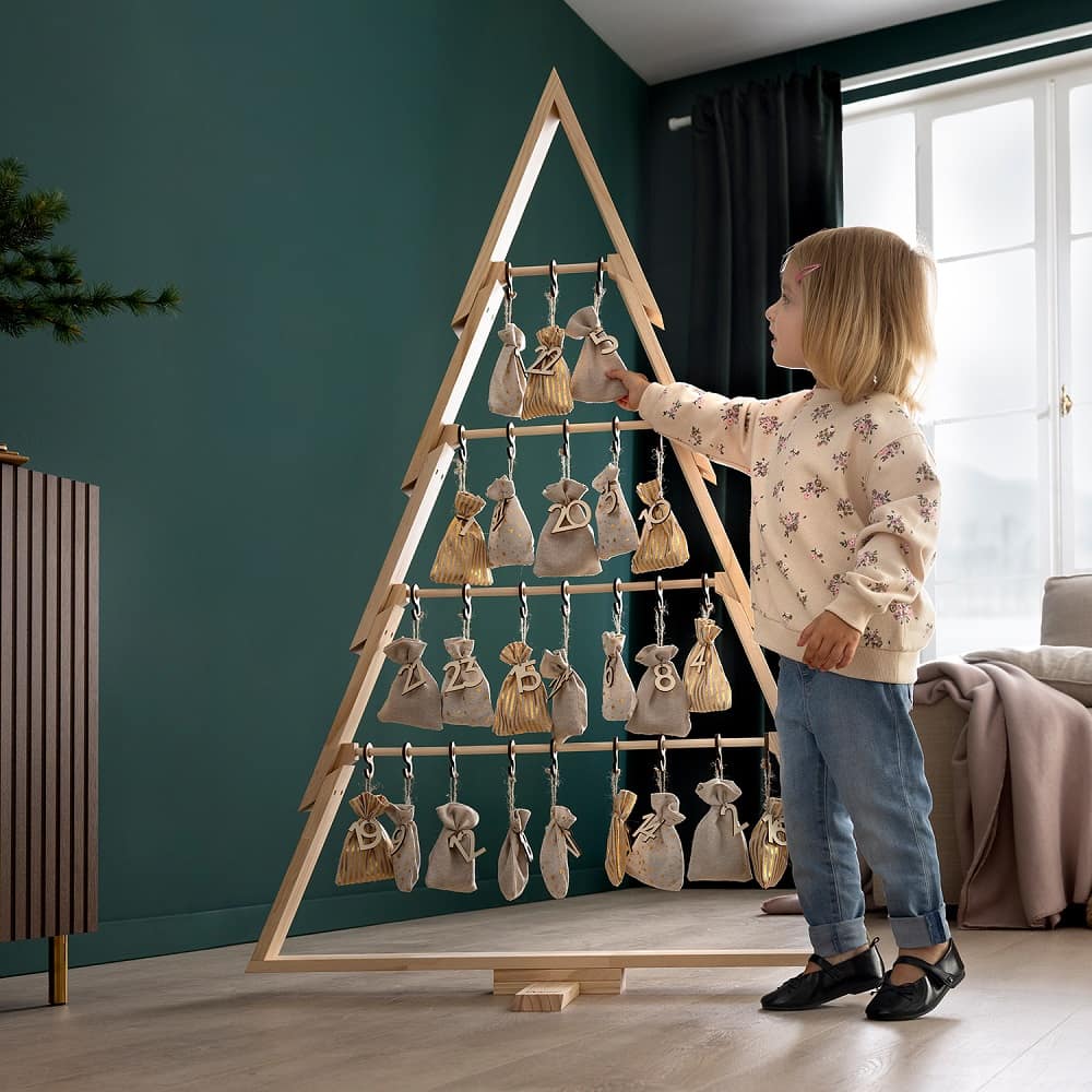 Wooden Christmas Tree Display XXL 134 cm image 10